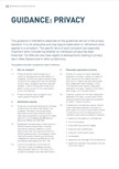 guidance privacy